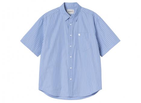 Carhartt WIP Keene Shirt Keene Stripe Curacao I036806.3T5.XX.03