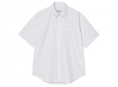 Carhartt WIP Keene Shirt Keene Stripe White I036806.3T4.XX.03