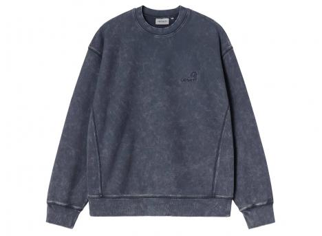 Carhartt WIP Lambert Sweat Dark Navy Moon Wash I037104.1C.FQ.03