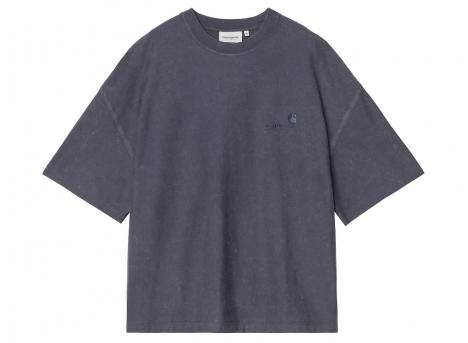 Carhartt WIP Lambert Tshirt Dark Navy Moon Wash I037016.1C.FQ.03