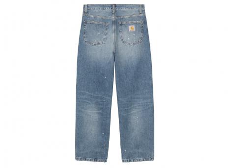 Carhartt WIP Landon Pant Blue Destroy Wash Splatter I034733.01.EJ.00