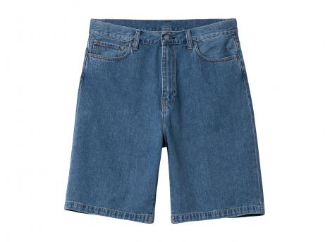 Carhartt WIP Landon Short Blue Heavy Stone Wash I030469.01.60.00