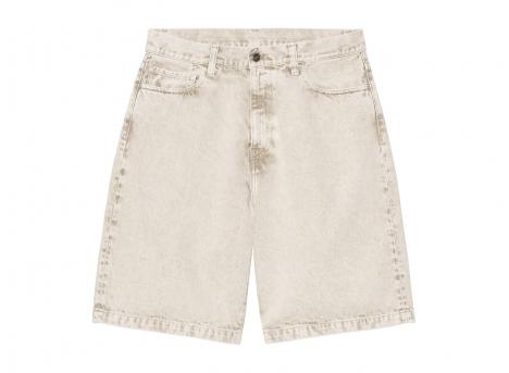 Carhartt WIP Landon Short Color Denim Opuntia chalk wash I036494