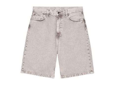Carhartt WIP Landon Short Color Denim Shale chalk wash I036494