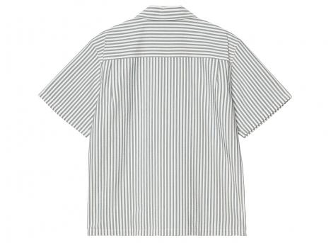 Carhartt WIP Leavel Shirt Leavel Stripe Blue River / Wax I036203