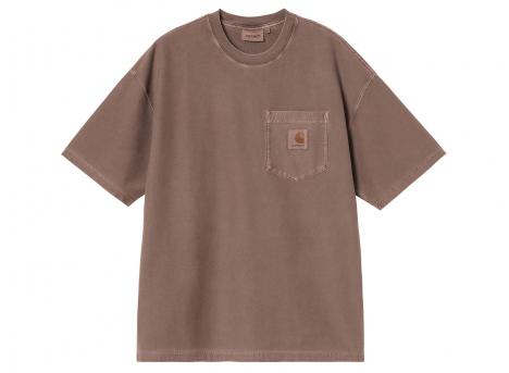 Carhartt WIP Loose Pocket Tshirt Tobacco Garment Dyed I036863.47.GD.03