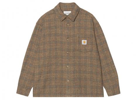 Carhartt WIP LS Bagley Shirt Bagley Check Hamilton Bro I037136.3U6.XX.03