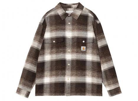 Carhartt WIP LS Esterson Shirt Esterson Check Tobacco I037139.3ZI.XX.03