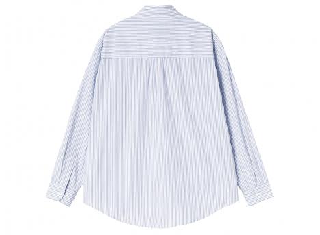 Carhartt WIP LS Keene Shirt Keene Stripe White I036805.3T4.XX.03