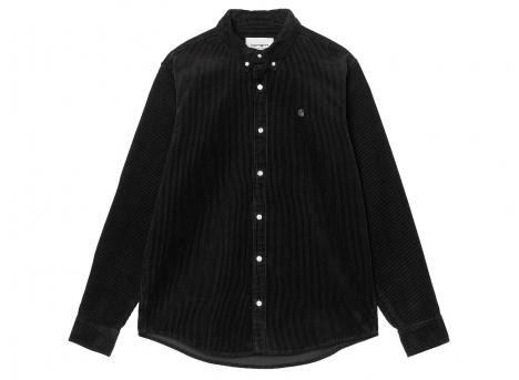 Carhartt WIP LS Madison Cord Shirt Soot I029958.26.XX.03