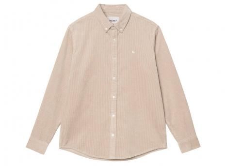 Carhartt WIP LS Madison Cord Shirt Wall I029958.G1.XX.03