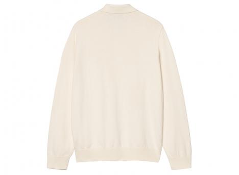 Carhartt WIP LS Madison Polo Cotton Knit Cinnerus / Black I036162