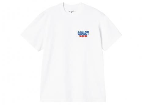 Carhartt WIP Luggage Label Tshirt White I036892.02.XX.03