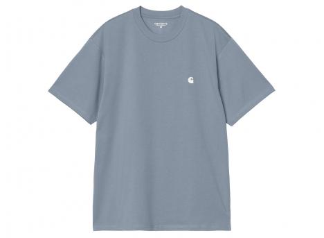 Carhartt WIP Madison Tshirt Velvet Blue / White I033000