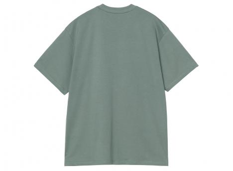 Carhartt WIP Madison Tshirt Velvet Green / White I033000
