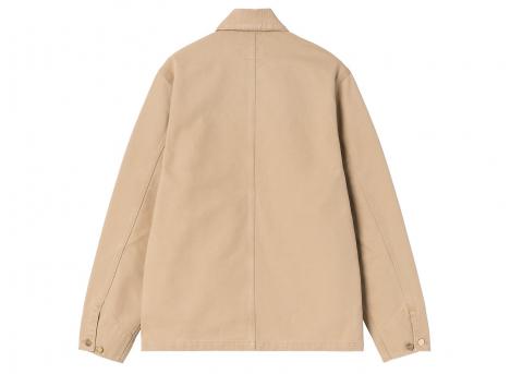 Carhartt WIP Michigan Coat Canvas Dusty H Brown stone canvas I034787