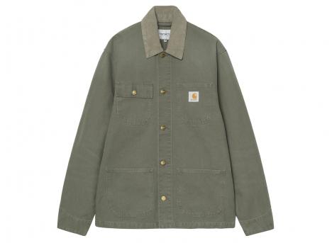 Carhartt WIP Michigan Coat Canvas Leaf / Leaf stone canvas I034787