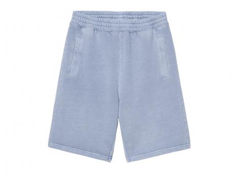 Carhartt WIP Nelson Sweat Short Gentle Blue garment dyed I030130