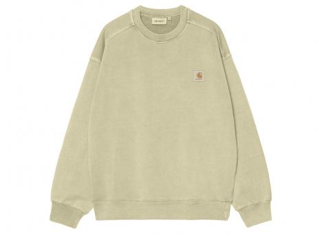 Carhartt WIP Nelson Sweatshirt Gentle Green Garment Dyed I029957