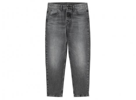 Carhartt WIP Newel Pant Black Marble Used Wash I029208.89.7X.00