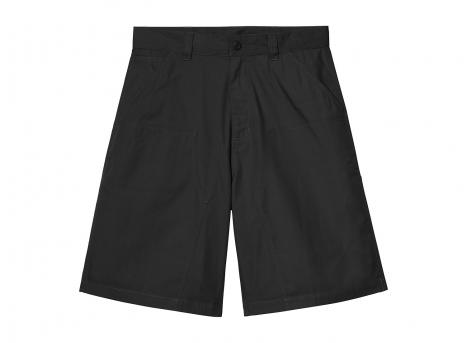 Carhartt WIP Postal Double Knee Short Black I036138