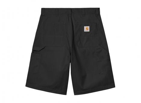 Carhartt WIP Postal Double Knee Short Black I036138
