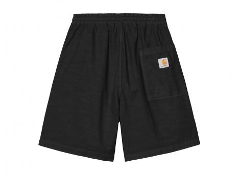 Carhartt WIP Rainer Short Canvas Black garment dyed I036493