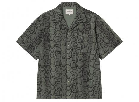Carhartt WIP Snake Camo Shirt Snake Camo Leaf garment dyed I036275