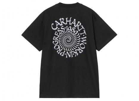Carhartt WIP Spirals Tshirt Black I036264