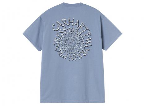 Carhartt WIP Spirals Tshirt Gentle Blue I036264