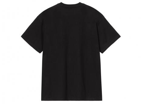 Carhartt WIP Longhand Pocket Tshirt Black / White I036204