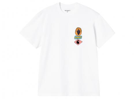 Carhartt WIP Stacked Grapes Tshirt White I036902.02.XX.03