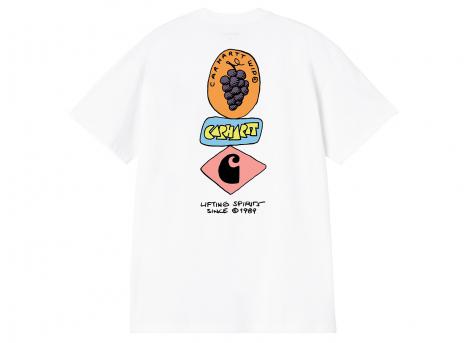 Carhartt WIP Stacked Grapes Tshirt White I036902.02.XX.03