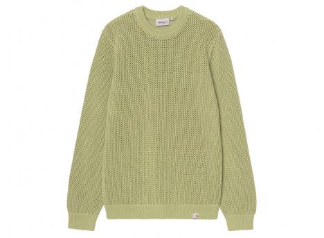 Carhartt WIP Stockton Sweater Gentle Green I036163