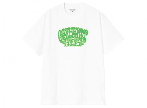 Carhartt WIP Tipsy Type Tshirt White I036241