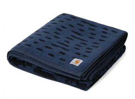 Carhartt WIP Vestige Beach Towel Blanket Terry Cotton Vestige Blue I036422