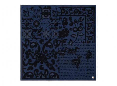 Carhartt WIP Vestige Beach Towel Blanket Terry Cotton Vestige Blue I036422
