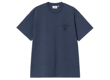 Carhartt WIP Vestige Tshirt Blue stone washed I036220