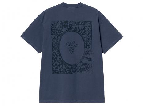 Carhartt WIP Vestige Tshirt Blue stone washed I036220