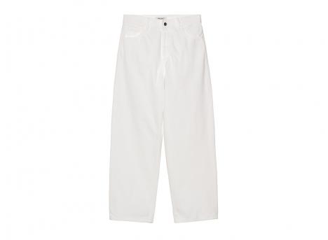 Carhartt WIP Femme Brandon Pant Denim White Rinsed I035892