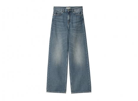 Carhartt WIP Femme Jane Pant Denim Blue dark used wash I030497