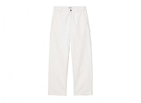 Carhartt WIP Femme Mercer Pant Hickory Stripe Graphite / Wax bleached I036517