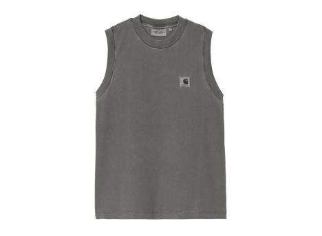 Carhartt WIP Women Nelson A-Shirt Black garment dyed I034514