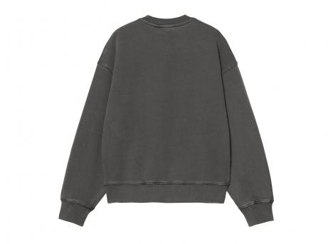 Carhartt WIP Femme Nelson Sweatshirt Black garment dyed I029537