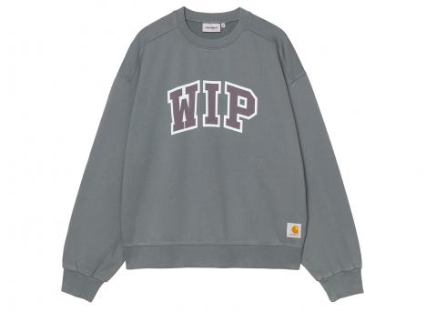 Carhartt WIP WIP III Sweatshirt Cozy Blue Heavy Stone Wash I036157