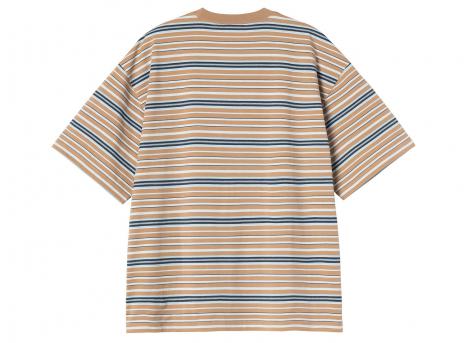Carhartt WIP Zane Tshirt Zane Stripe Peanut I036186