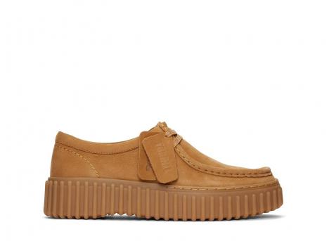 Clarks Women Torhill Bee Nubuck Light Tan 26172084