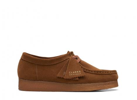 Clarks Women Wallabee Suede Cola 26188328