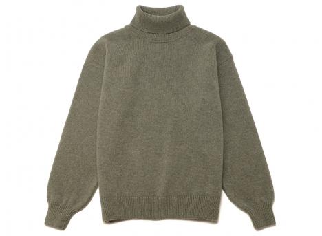 Colorful Standard Merino Wool Turtleneck Dusty Olive