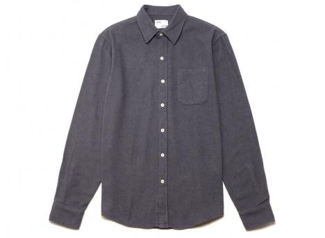 Colorful Standard Organic Flannel Shirt Lava Grey